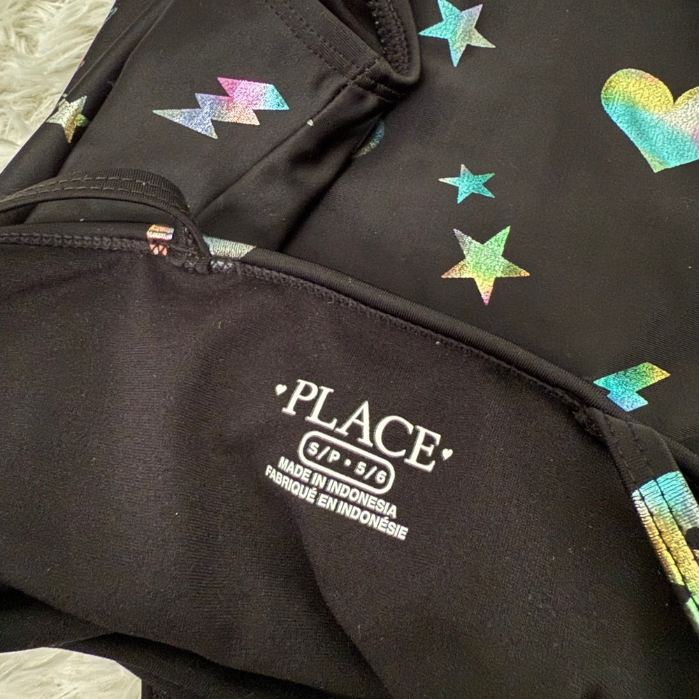 🌈 The Children’s Place Girls Swimsuit One-Piece - Picture 4 of 4